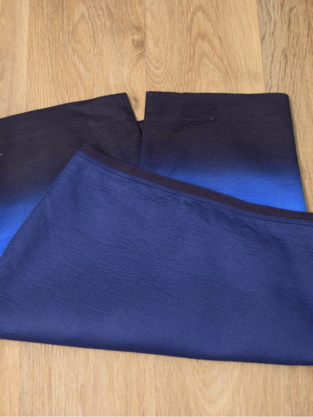 LOFT Navy Blue Pencil Skirt Knee Length Work Office Career Classic Size 2 - Picture 10 of 14